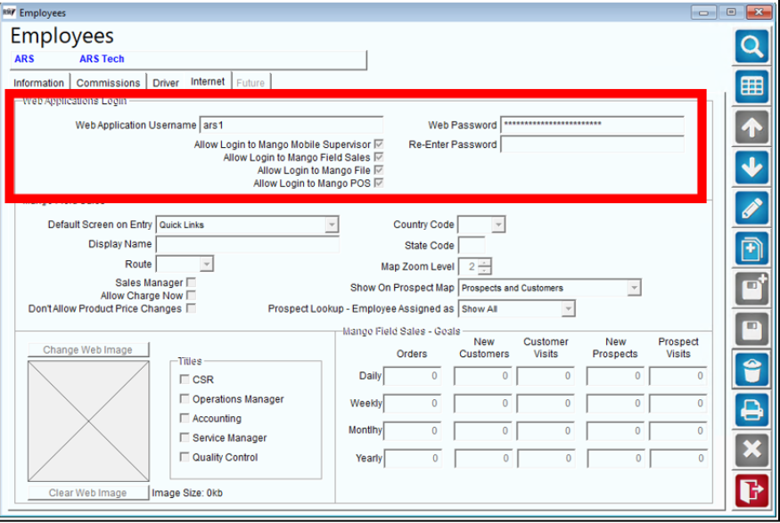 Mango POS-New User Setup V8