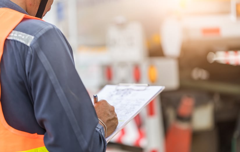 risk review truck driver