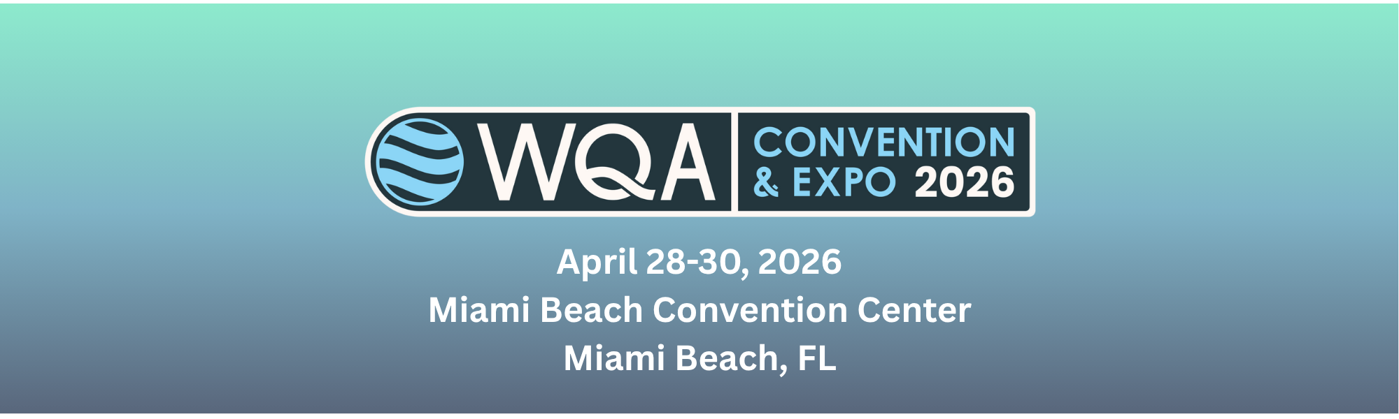 2026 WQA Convention & Expo