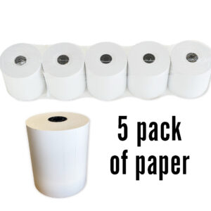 5-Rolls of Paper for Mini Point of Sale Units